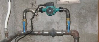 Circulation pumping units - design and principle of operation