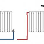 Диагональная схема подключения радиаторов отопления при двухтрубной и однотрубной системе