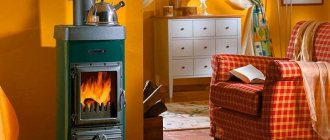 Wood boiler for home heating