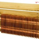 Photo of a copper radiator