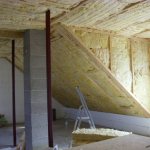 Insulated walls and ceiling