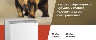 Котел газовый Медведь KLOM17, новинка, цена в Екатеринбурге от ...