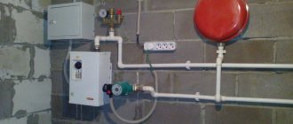 Criteria for choosing an electric boiler with a pump and expansion tank