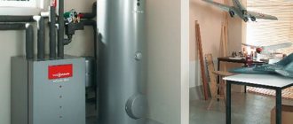 Floor-standing gas boiler with boiler - why this is option 3