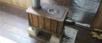 Equipping a potbelly stove with a water circuit