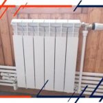 Heating a house with radiators