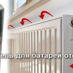 Отражатель для батарей отопления