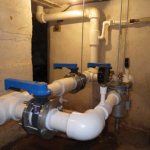 Supplying hot water to a multi-storey building