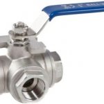 Operating principle and installation of a three-way valve