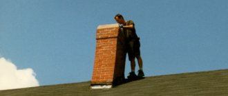 Checking the chimney draft
