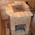 The smallest DIY brick oven