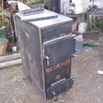 DIY solid fuel boiler diagram