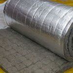 thermal insulation with foil