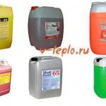 Coolant for heating systems purpose, properties,