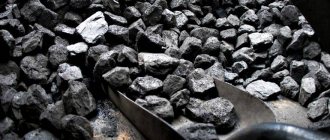 Coal for solid fuel boiler