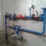 Water metering unit